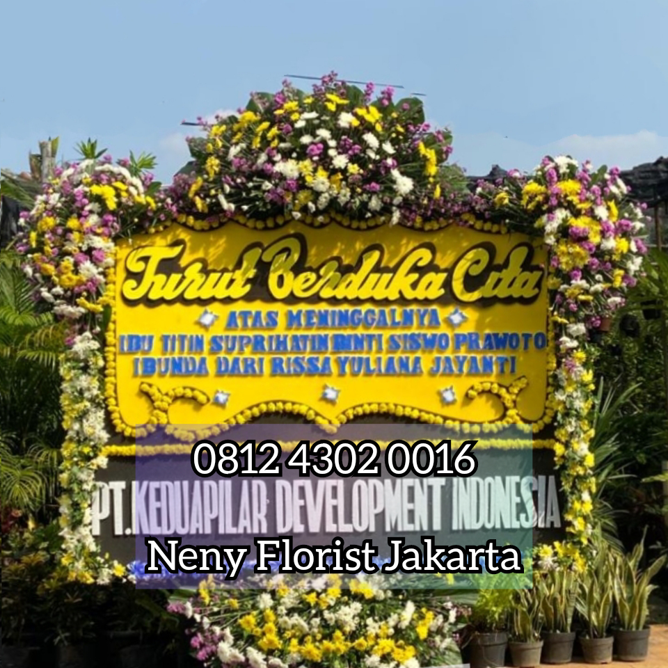 Bunga papan Duka cita